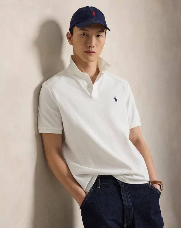 The Iconic Classic Fit Mesh Polo