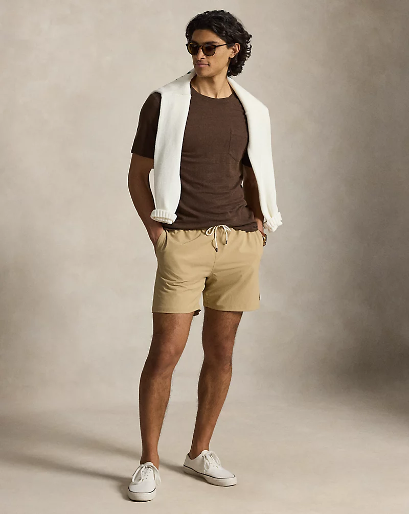 Vintage Khaki 14.5-cm Traveller Swimming Trunk Polo Ralph Lauren 1