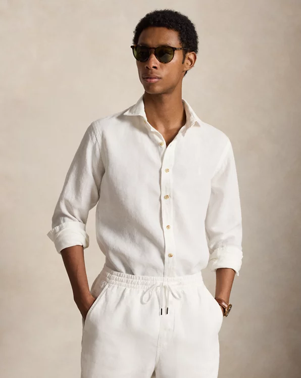 Custom Fit Linen Shirt